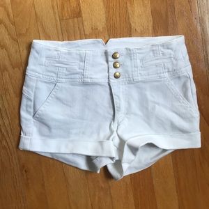 Bebe high waisted shorts